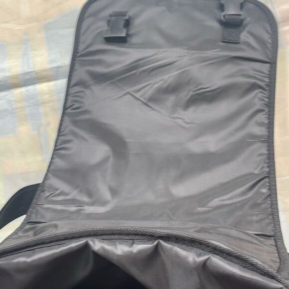 Club Wyndham Black Padded Laptop Messenger Shoulder Black Bag Travel Tote New - Picture 7 of 10